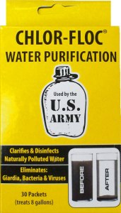 Global Warming or Nuclear War Water Filtration Reserves Purification Survival Dirty Nuclear War Chlor Floc Chlorine Tablets